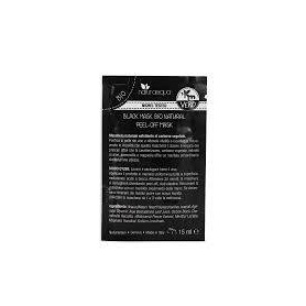 Masca neagra pentru fata, exfolianta, 15 ml, Naturaequa