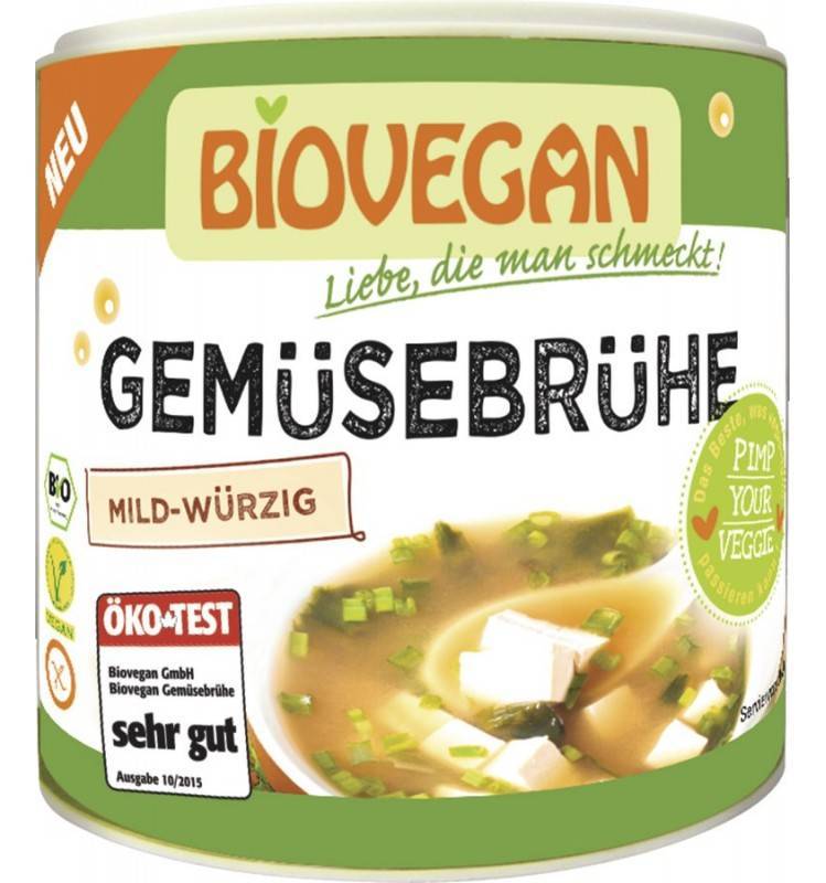 Supa de legume, usor picanta - eco-bio 150g - Biovegan