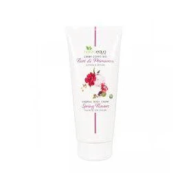 Crema de corp cu flori de primavara, eco-bio, 200 ml, Naturaequa