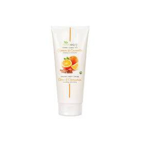 Crema de corp cu citrice si scortisoara, eco-bio, 200 ml, Naturaequa