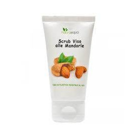Crema pentru fata scrub cu migdale, eco-bio, 50 ml, Naturaequa