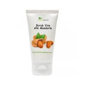 Crema pentru fata scrub cu migdale, eco-bio, 50 ml, Naturaequa