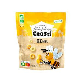 Ineluse expandate cu miere, eco-bio, 300 g, Crosti