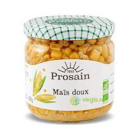 Porumb dulce la borcan, eco-bio, 345 g, Prosain