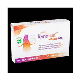 Femosun Magnefol, 30 capsule vegetale, Sun Wave Pharma