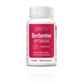 Berberina Optimum cu Berbevis extract 550 mg, 30 capsule