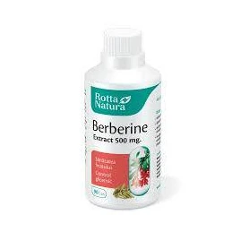 Berberine, 500 mg, 90 capsule, Rotta Natura