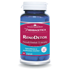 RENODETOX, detoxfiant renal, 60 capsule, Herbagetica