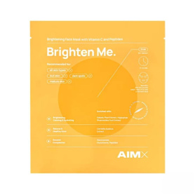 Masca faciala cu vitamina C, glutation si niacinamide, Brighten Me, 25 ml, AIMX