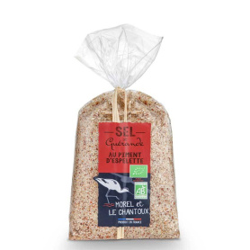 Sare de mare cu ardei iute Espelette, eco- bio, 250 g, Morel et Le Chantoux