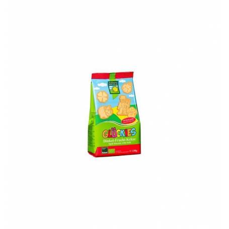 Gluckies biscuiti din grau spelta si fructe - eco-bio 150g - Bohlsener Muhle