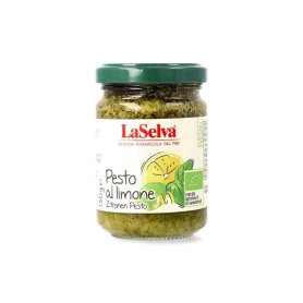 Pesto cu lamaie, eco-bio, 130 g, LaSelva