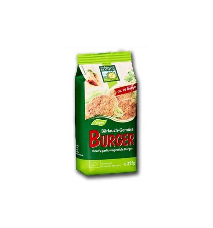 Mix pentru burgeri cu cereale - eco-bio leurda si legume - eco-bio 275g - bohlsener muhle
