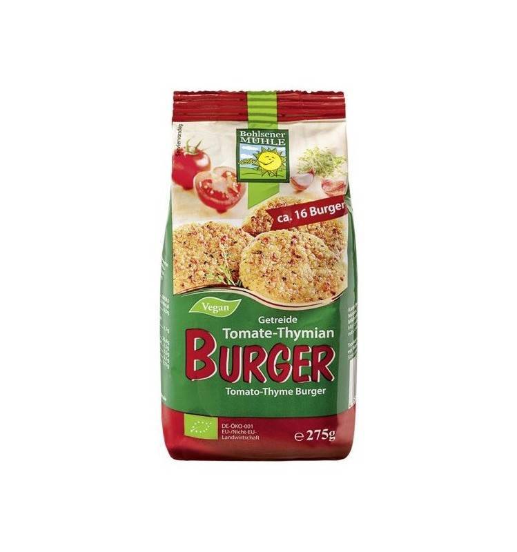 Mix pentru burgeri cu cereale - eco-bio rosii si cimbru - eco-bio 275g - bohlsener muhle
