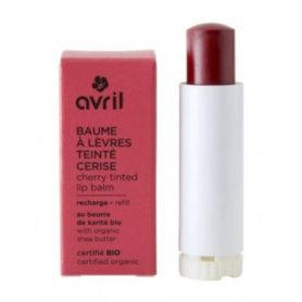 Balsam de buze colorat Cerise, rosu cireasa, 4.8 g, Avril