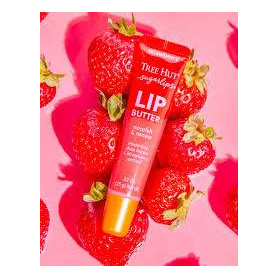 Balsam De Buze cu capsuni, Sugarlips Lip Butter Strawberry, 15 g, Tree Hut