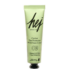 Crema de fata cu protectie solara, SPF 30, Cactus The Protector, 30 ml, HEJ ORGANIC