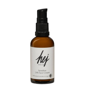 Crema de fata pentru ten sensibil, 24 h Sensitive, 50 ml, Hej Organic