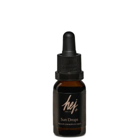 Picaturi autobronzante pentru fata, Sun Drops, 15 ml, Hej Organic