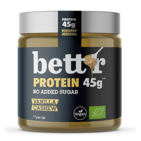 Crema proteica de caju si vanilie, eco-bio, 250 g, Bettr