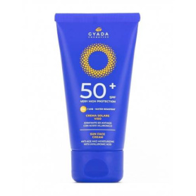 Crema SPF 50+ fata cu acid hialuronic, 50 ml, Gyada Cosmetics