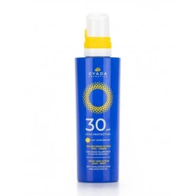 Crema SPF 30 spray, fata si corp, cu acid hialuronic, 200 ml,  Gyada Cosmetics
