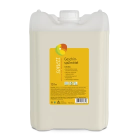 Detergent ecologic lichid pentru vase cu galbenele, 10 l, Sonett
