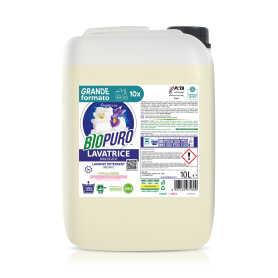 Detergent hipoalergn pentru rufe albe si colorate cu iris si orhidee, 10 l, Biopuro