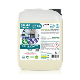 Solutie ecologica de clatire pentru masina de spalat vase, hipoalergena, 5 l, Biopuro