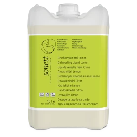 Detergent ecologic lichid pentru vase cu lamaie, 10 l, Sonett