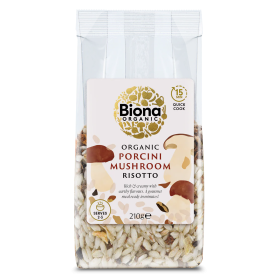 Risotto cu hribi, eco-bio, 210 g, Biona