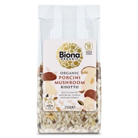 Risotto cu hribi, eco-bio, 210 g, Biona