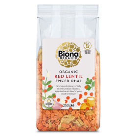 Dhal cu linte rosie si condimente, eco-bio, 250 g, Biona