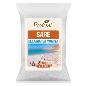Sare de la Marea Moarta 2-4mm, 500 g, Pronat