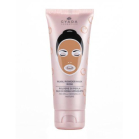 Masca de fata roz cu pudra de perle, 75 ml, Gyada Cosmetics