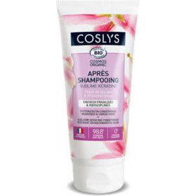 Balsam pentru ingrijire par vopsit, cu ulei de cirese si otet de zmeura, eco-bio, 200 ml, Coslys