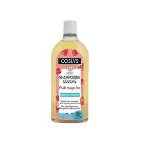Gel de dus si sampon cu fructe de padure, eco-bio, 1000 ml, Coslys