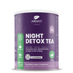 Ceai Detoxifiant de Noapte cu Armurariu, Valeriana si Vitamina C, 120 g, Nutrisslim