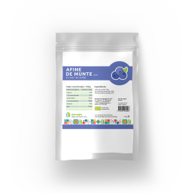 Afine de munte cu suc de mere, eco-bio, 135 g, Managis