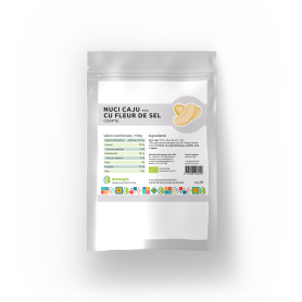 Nuci Caju cu Fleur de Sel coapte, 250 g, eco-bio, ManagisBIO