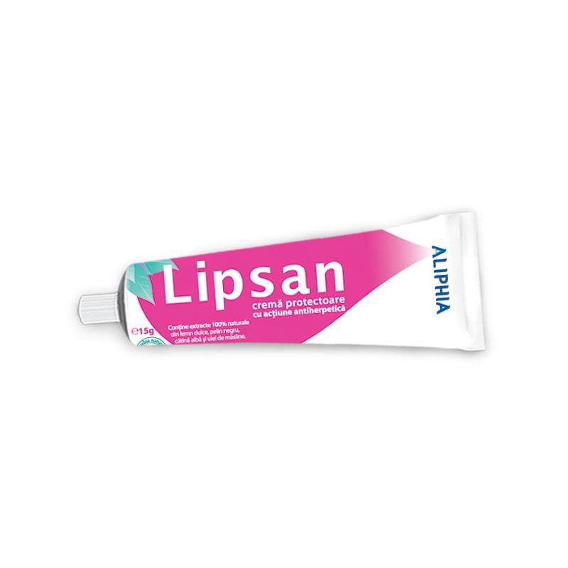 Lipsan crema antiherpetica 15g - Aliphia Exhelios