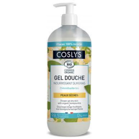 Gel de dus hranitor, ph neutru, cu caprifoi, eco-bio, 1000 ml, Coslys