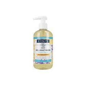 Gel de spalare maini, fara sapun, cu extract de lamaie si lavanda, eco-bio, 300 ml, Coslys