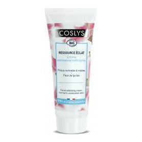 Crema exfolianta pentru ten normal si mixt, cu extract de crin, 75 ml, Coslys