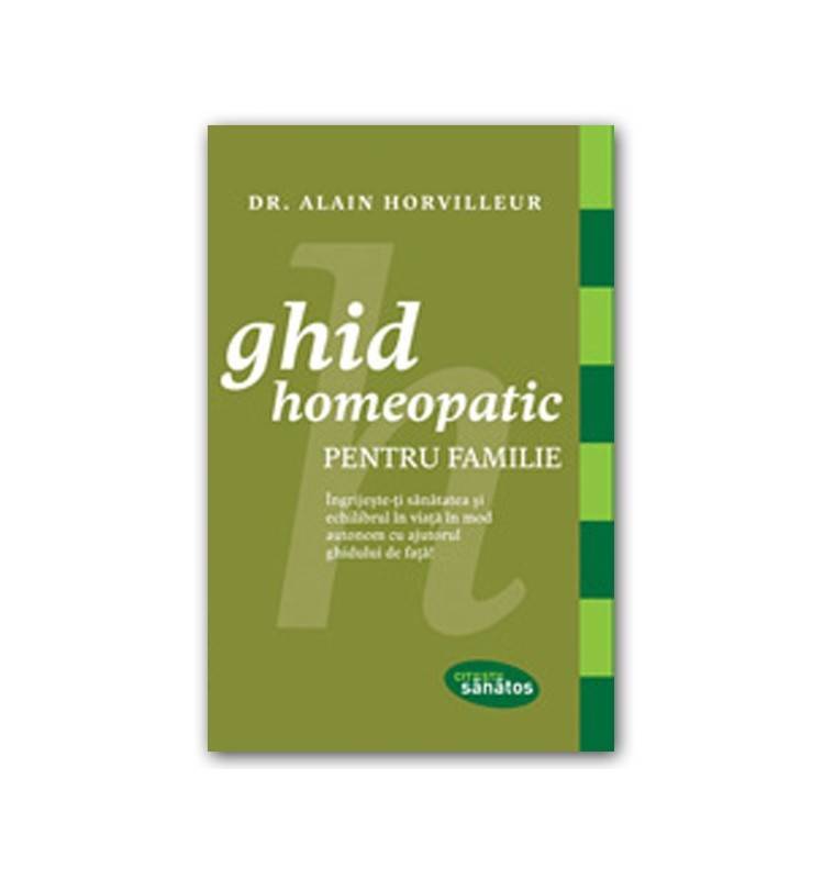 Editura Lifestyle Ghid homeopatic pentru familie - carte - dr. alain horvilleur