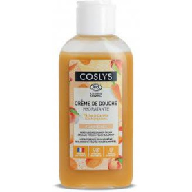 Crema de dus hidratanta, cu piersici si morcovi, eco-bio, 250 ml, Coslys