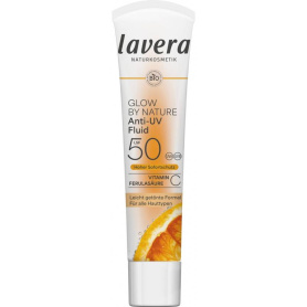 Fluid anti-UV Glow by Nature, SPF 50, 40 ml, Lavera