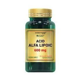 Acid Alfa Lipoic, 600 mg, 60 capsule, Cosmo Pharm
