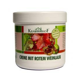 Crema cu Castane si frunze de vita de vie rosie, 250 ml, Krauterhof