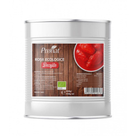 Rosii decojite, eco-bio, 2500 g, Pronat